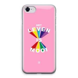 Het Leven Is Mooi: iPhone 8 Transparant Hoesje