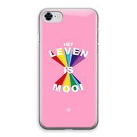 Het Leven Is Mooi: iPhone 8 Transparant Hoesje