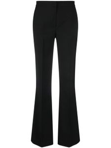 Blanca Vita pantalon évasé à taille haute - Noir