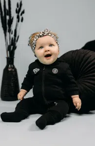 Black Bananas Baby Anorak Trainingspak Zwart - Maat 3/6 maanden - Kleur: Zwart | Soccerfanshop