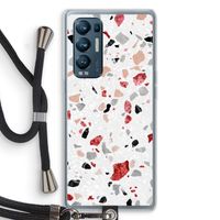 Terrazzo N°12: Oppo Find X3 Neo Transparant Hoesje met koord