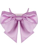 Nina Ricci haut crop à détail de nœud - Rose