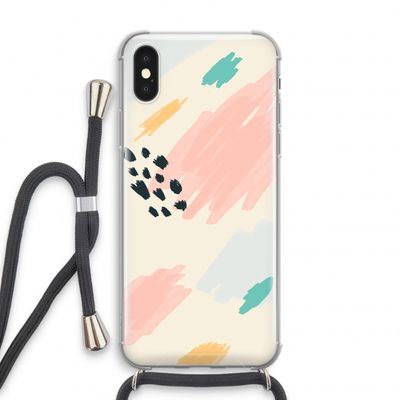 Sunday Chillings: iPhone XS Transparant Hoesje met koord