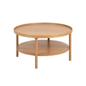 Rebellenclub Jango Salontafel - ø80 cm - Eiken