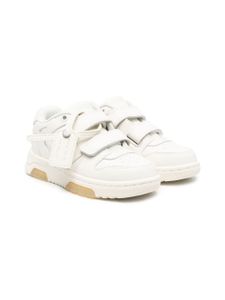 Off-White Kids baskets Out Of Office à fermeture scratch - Blanc