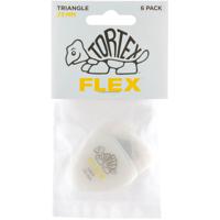 Dunlop Tortex Flex Triangle plectrums 0.73 mm (6 stuks)