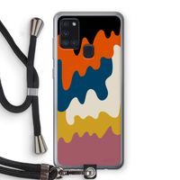 Baar A: Samsung Galaxy A21s Transparant Hoesje met koord