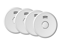4-pack Profile Optische Rookmelder - 85dB - Wit