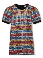 SONIA RYKIEL ENFANT robe à sequins brodés - Rouge - thumbnail