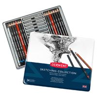 Derwent - Sketching Collection, 24 Tin - thumbnail