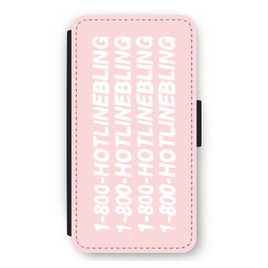 Hotline bling pink: iPhone 12 mini Flip Hoesje