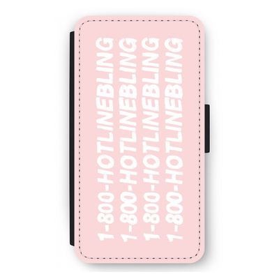 Hotline bling pink: iPhone 12 mini Flip Hoesje