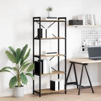 Boekenkast artisanaal eikenkleurig 60 x 30 x 153 cm