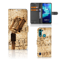 Motorola G8 Power Lite Telefoonhoesje met foto Bladmuziek - thumbnail