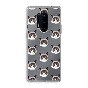 It's a Purrr Case: OnePlus 8 Pro Transparant Hoesje