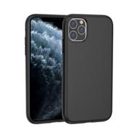 Voor iPhone 11 Pro Max schokbestendige Terminator stijl effen kleur beschermhoes (zwart)