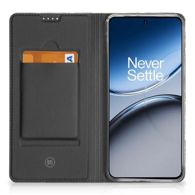 Smart Cover voor OnePlus Nord 4 Dark Flowers