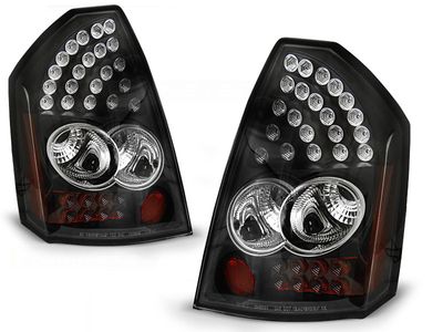 Tuning-Tec Achterlichten CHRYSLER 300C 05-08 ZWART LED Tuning-Tec Achterlichten CHRYSLER 300C 05-08 ZWART LED