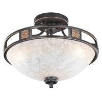 Trio Plafondlamp AntiekSeries 6081 42cm bronsbruin - 608100324