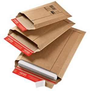 Colompac Rigid Plus CP010.03 Verzendenvelop (b x h x d) 215 x 300 x 50 mm Bruin Voor papierformaat=DIN A4 1 stuk(s)