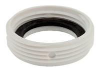 Kirchhoff Kunststof verloopring, wit, 1 1/2" ET x1 1/4" IT, voor sifon - 988376048