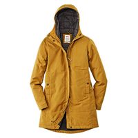 FjÃ¤llrÃ¤ven Dames Parka Kiruna Padded Parka W, okergeel, Maat: XXL