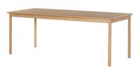 Livingfurn Eettafel 'Tobago' Eiken, 220 x 90cm, kleur Naturel