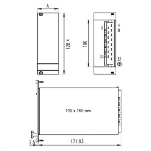 nVent SCHROFF 31006677 Frontpaneel 1 stuk(s)