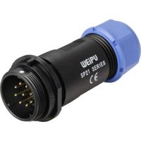 Weipu SP2111 / P 9 II Ronde connector Stekker, recht Totaal aantal polen: 9 Serie (ronde connectoren): SP21 1 stuk(s)