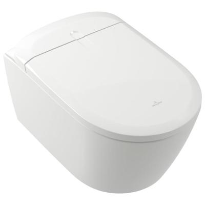 Villeroy & Boch Supreo Select Douche WC - ladydouche - geurafzuiging - spoelrandloos - verwarmde zitting - white alpine v16en3r1