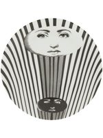 Fornasetti assiette imprimée - Noir - thumbnail