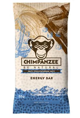 Chimpanzee Dark Chocolate & Sea Salt Voedingsreep Blauw