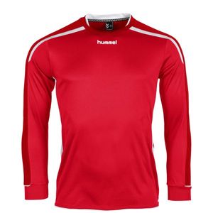 Hummel 111005K Preston Shirt l.m. Kids - Red-White - 116