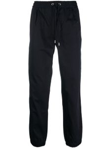 Tommy Hilfiger pantalon de jogging en coton à taille à lien de resserrage - Bleu