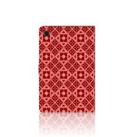 Samsung Galaxy Tab A7 (2020) Tablet Hoes Batik Rood