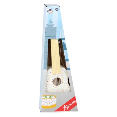 Small Foot houten gitaar met stippen, 53cm