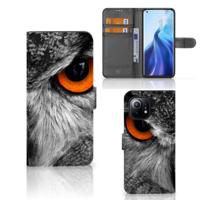 Xiaomi Mi 11 | Telefoonhoesje | Met pasjeshouder | Uil