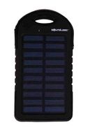 Soundlogic Solar Powerbank - 5000mAh met Zonnepaneel Zwart - thumbnail