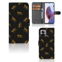 Telefoonhoesje | Met pasjeshouder | voor Motorola Edge 30 Ultra Leopards