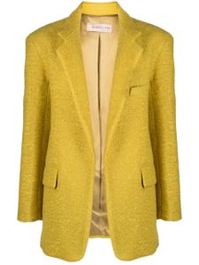 Blanca Vita blazer Gossypium en tweed - Jaune