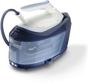 Philips 6000 series PerfectCare 2400 W 1,8 l SteamGlide Plus-zoolplaat Blauw, Wit