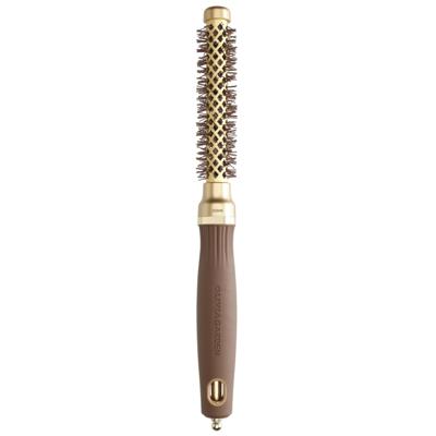 Olivia Garden Wavy Bristles Gold&Brown Brush Ø15mm