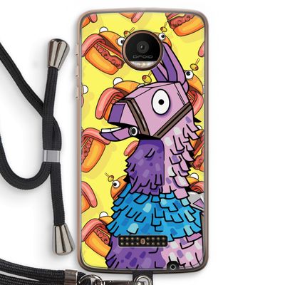 Loot Burger: Motorola Moto Z Force Transparant Hoesje met koord