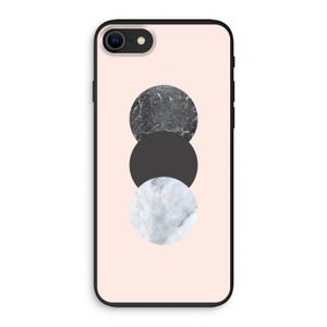 Marmeren cirkels: iPhone SE 2020 Biologisch afbreekbaar hoesje