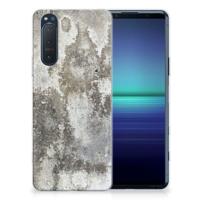 Sony Xperia 5II | TPU | Siliconen hoesje | Beton Print