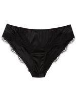 Dolce & Gabbana culotte bordée de dentelle - Noir