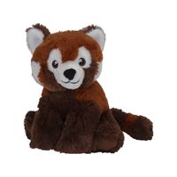 Pluche knuffel rode panda beer van 16 cm   - - thumbnail