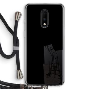 Musketon Painter: OnePlus 7 Transparant Hoesje met koord