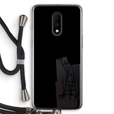 Musketon Painter: OnePlus 7 Transparant Hoesje met koord