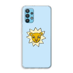 Kleine leeuw: Samsung Galaxy A32 4G Transparant Hoesje